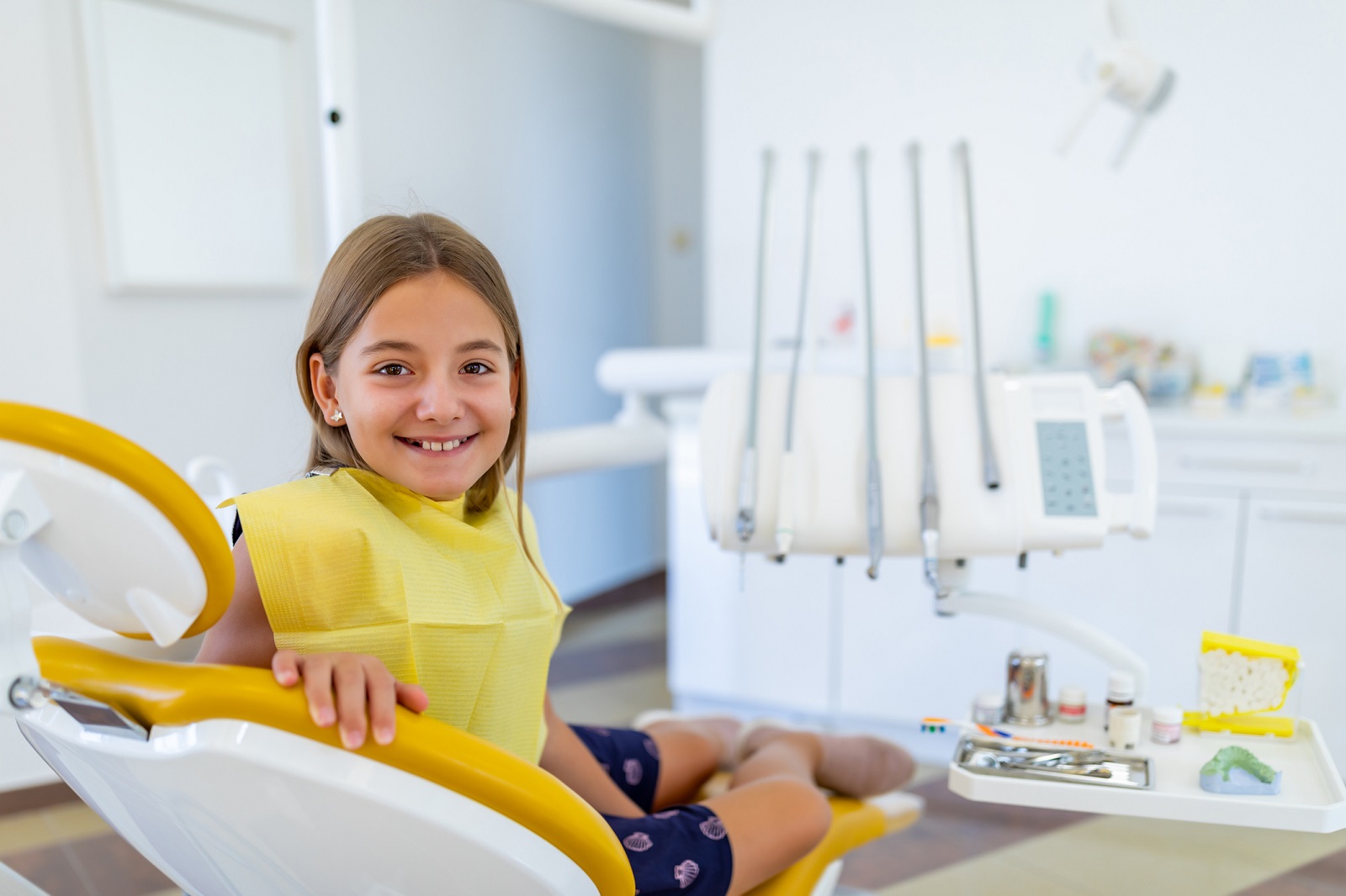 Healthy protected smile